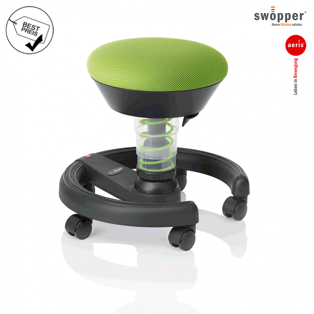 aeris swoppster Ergonomischer Kinderstuhl kiswop