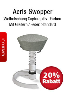 Aeris Swopper mit Wolle Capture in verschiedenen Farben, Gleitern und Standard-Feder im Sale