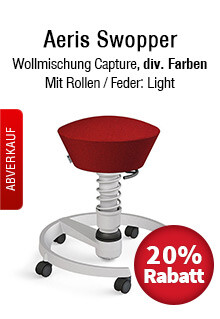 Aeris Swopper mit Wolle Capture in verschiedenen Farben, Rollen und Light-Feder im Sale