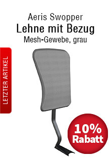 Aeris Swopper Lehne mit Mesh-Bezug im Sale