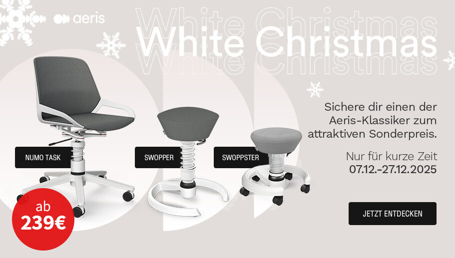 Aeris White Christmas Aktion - JEtzt bis zu 20% auf deinen Lieblingsartikel sparen.