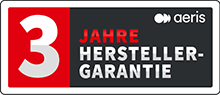 3 Jahre Hersteller-Garantie