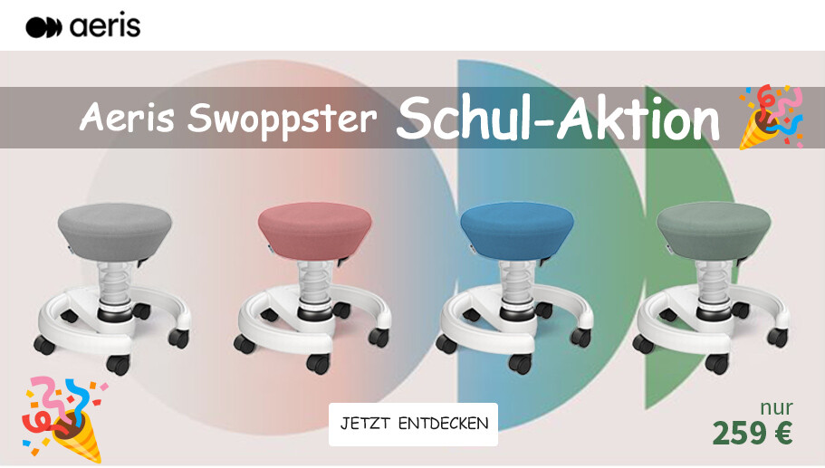 Schulstart-Aktion - der Aeris Swoppster im Sale für 259 Euro