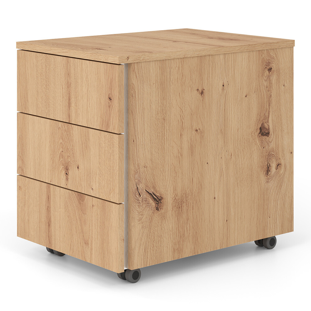 BaseLite - Rollcontainer mit 3 Schubladen
