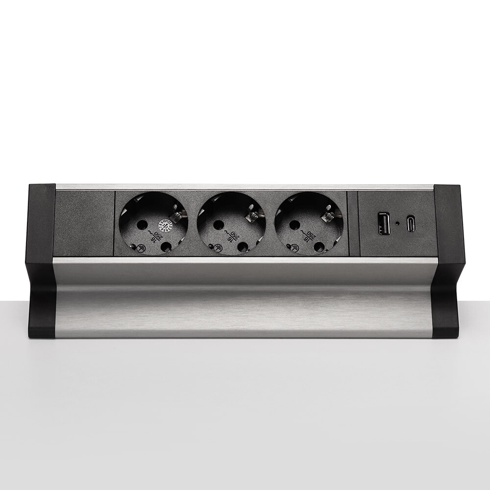 BaseLite - 3-fach Steckdose anklemmbar