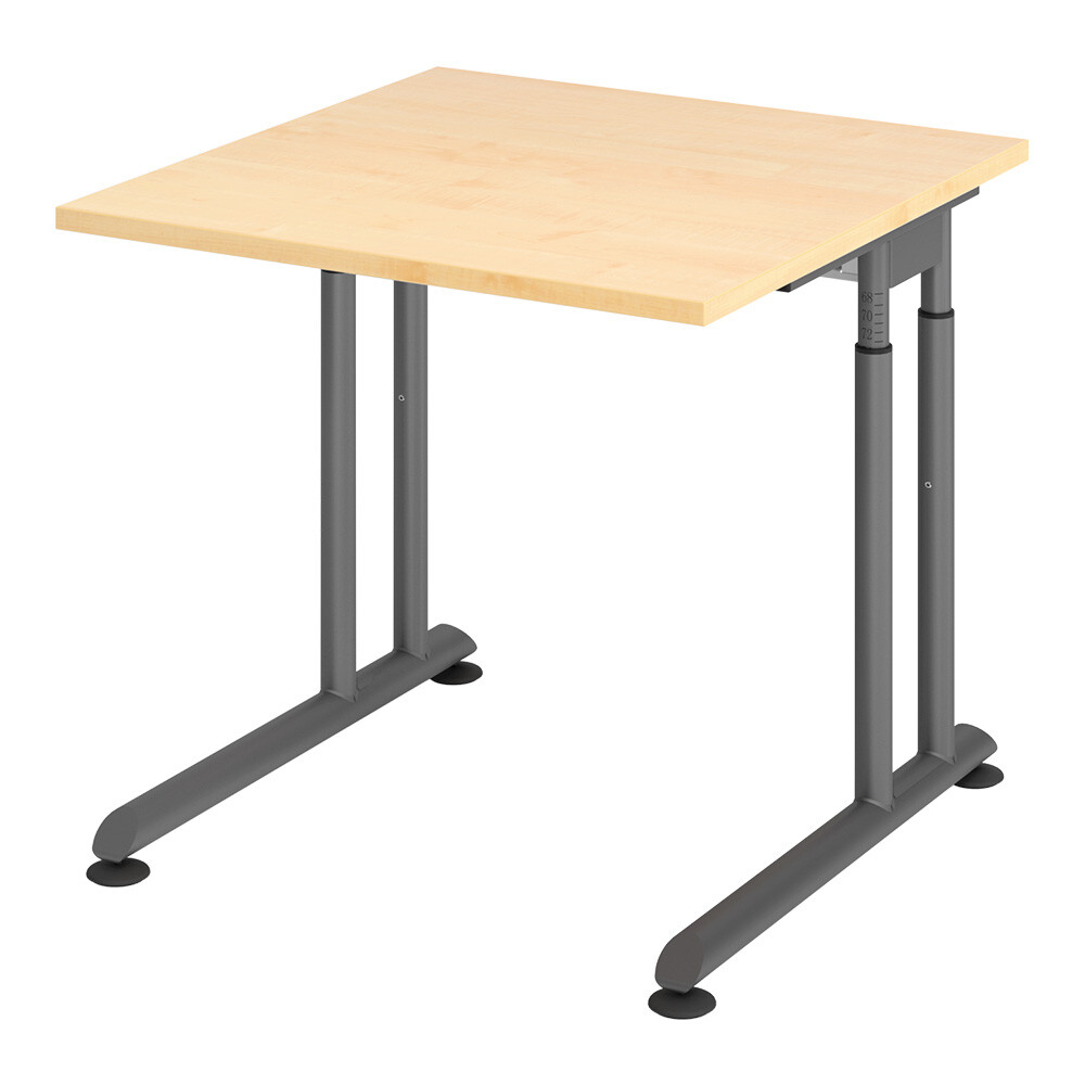 Hammerbacher Wellemöbel Serie Z höhenverstellbarer Schreibtisch