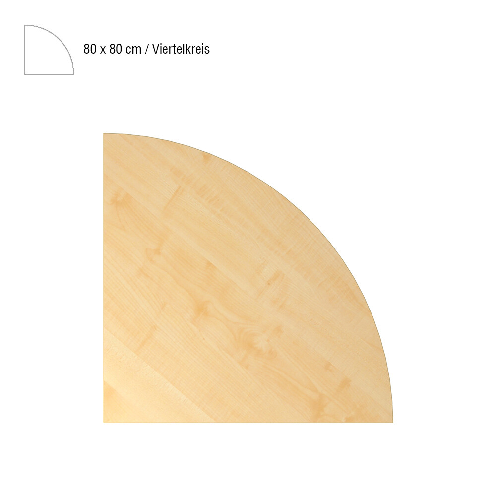 Hammerbacher Verkettungsplatten für Schreibtisch-Serie R