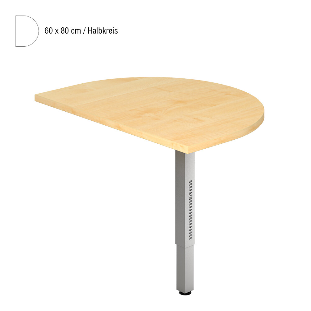 Hammerbacher Anbauplatten für Schreibtisch-Serie R
