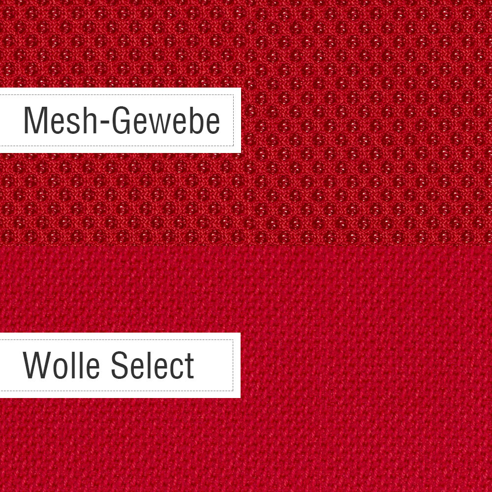 Aeris Swopper Work mit Lehne | Gestell: Weiß - Auslaufmodell