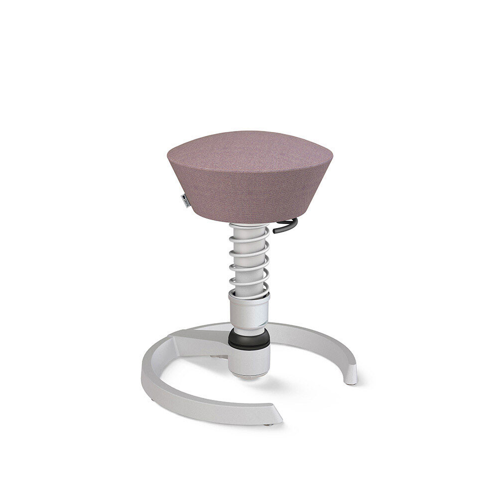 SALE: Aeris Swopper mit Gleitern | Wolle-meliert: Rosa-Violett | Feder: Standard | Gestell: Hellgrau-metallic - Auslaufartikel