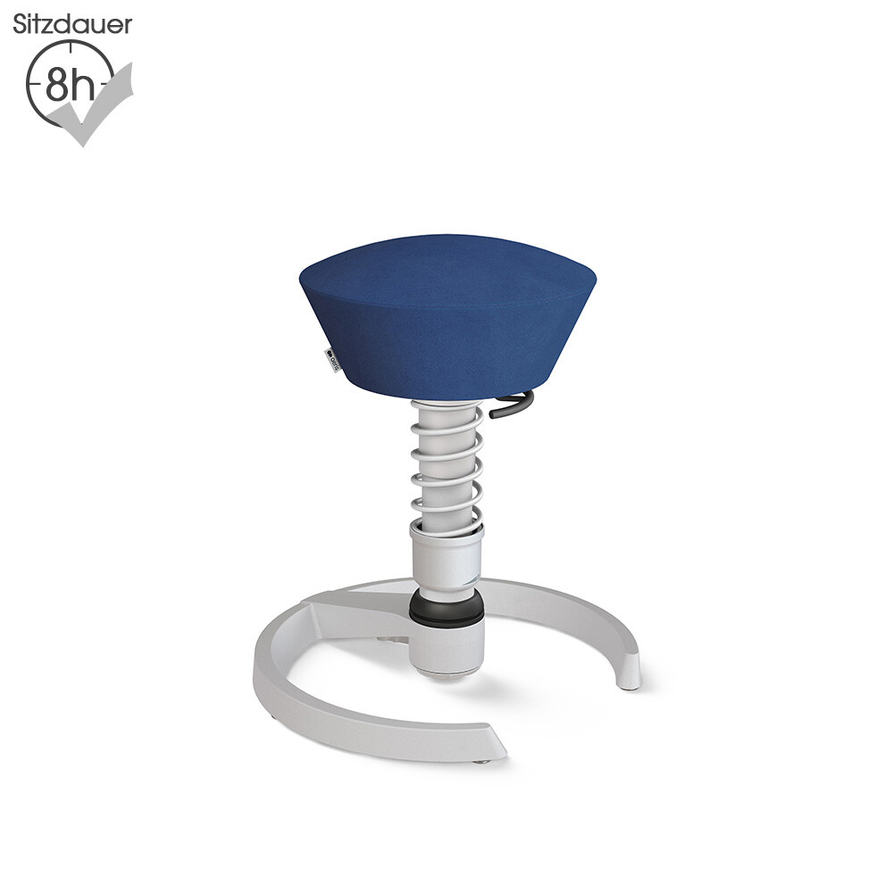 Aeris Swopper mit Mikrofaser | Gestell: Hellgrau - Auslaufmodell