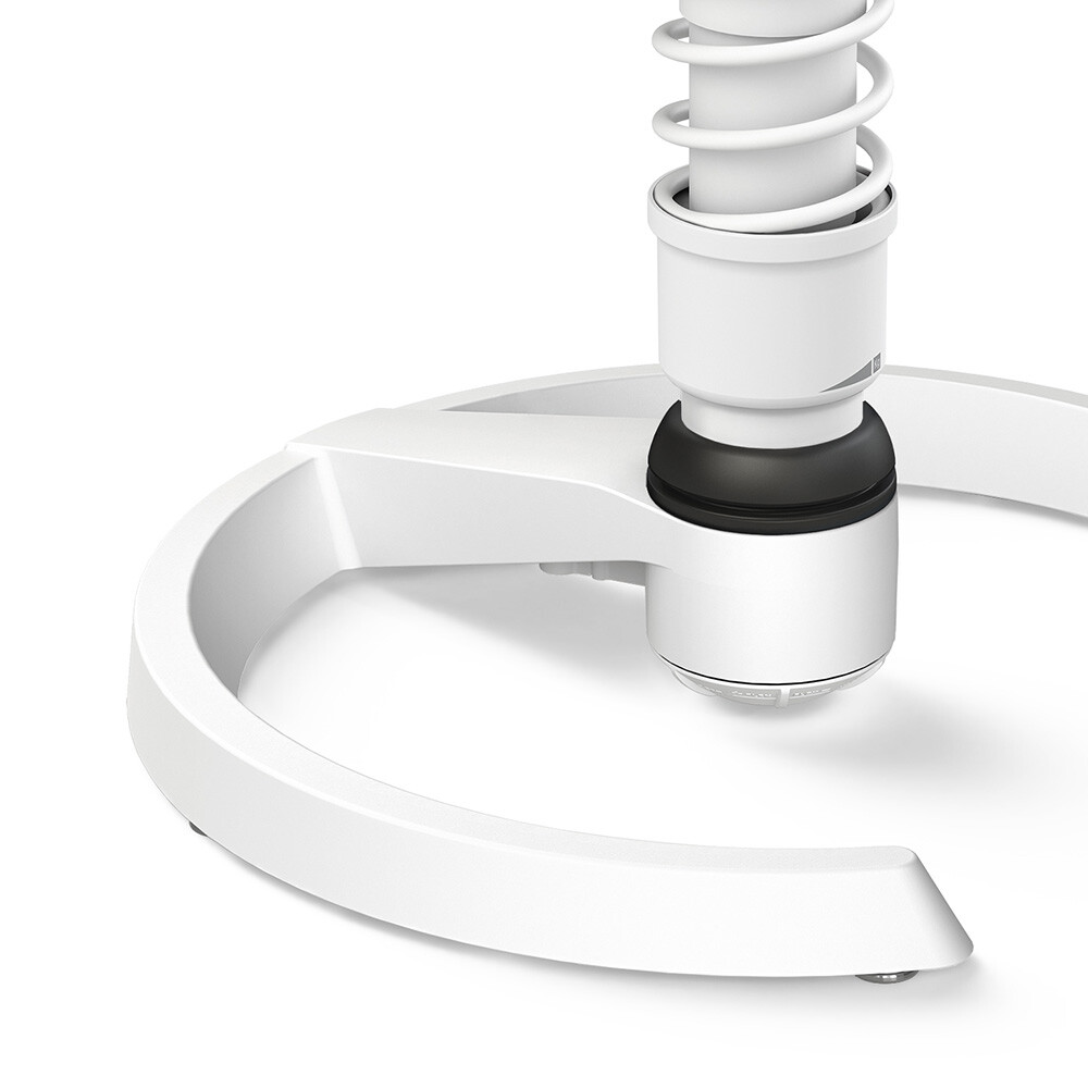 Nahaufnahme des Gestell vom Aeries Swopper - Fußring mit Gleitern