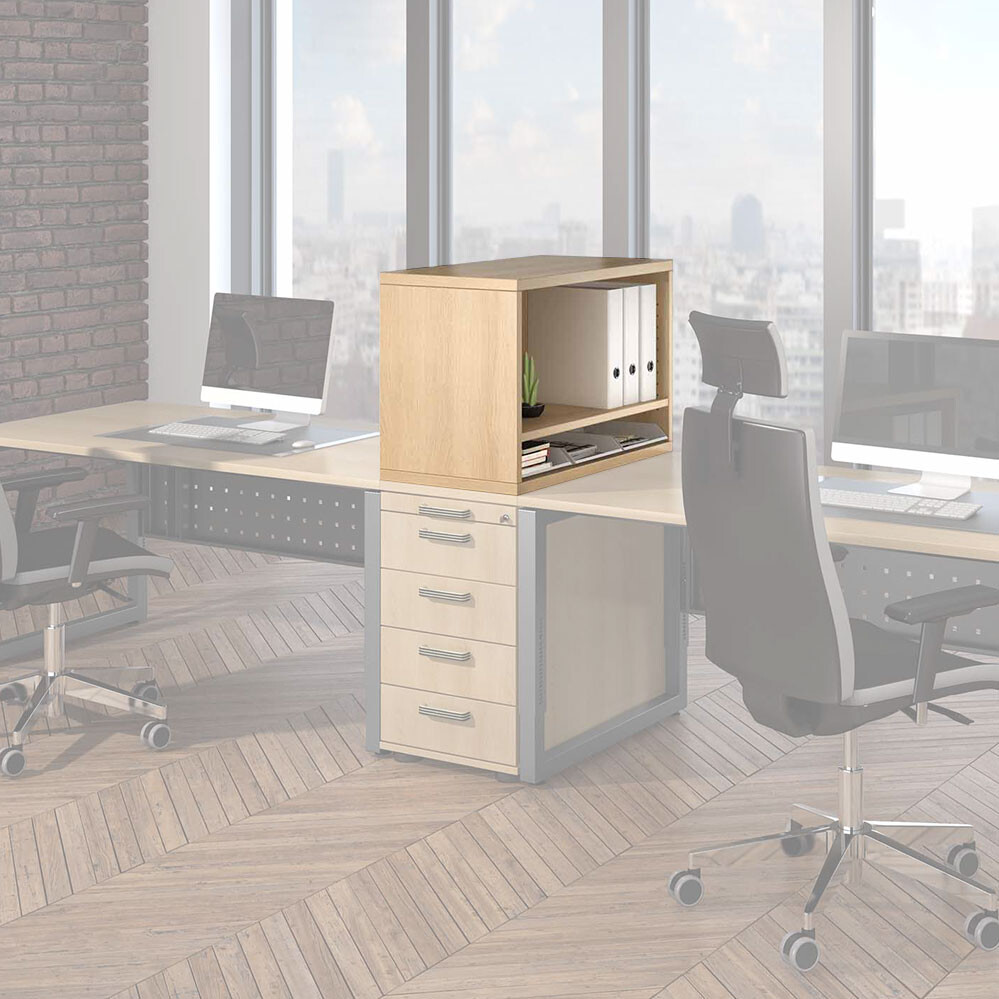 Hammerbacher Aufsatz-Regal Solid