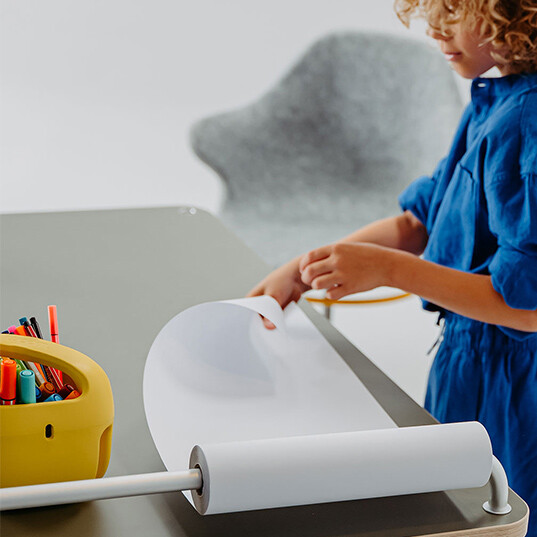 Detailaufnahme vom Zubehör Bundle für poptop Schreibtisch